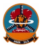 Marine Heavy Helicopter Squadron Patch HMR 363