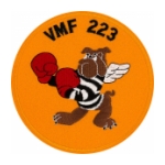 Marine Fighter Squadron VMF-223 The Fighting Bulldogs Patch