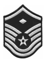 Air Force Master Sergeant w/ Diamond (Sleeve Chevron)