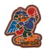 Marine Fighter Squadron VMF-224 Patch