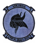 Marine All Weather Fighter Attack Squadron VMFA (AW)-225 (Vikings) Patch
