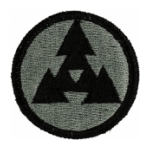 3rd Corps Support Command COSCOM Patch Foliage Green (Velcro Backed)