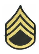 Army Staff Sergeant (Sleeve Chevron) (Male)