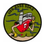 USS Bass SSK-2 Patch