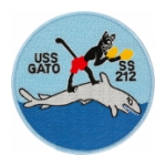 USS Gato SS-212 Submarine Patch