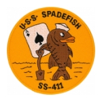 USS Spadefish SS-411 Submarine Patch