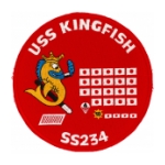 USS Kingfish SS-234 Submarine Patch