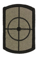 420th Engineer Brigade Patch Foliage Green (Velcro Backed)