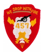 457th Airborne Field Artillery Battalion Patch