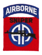 82nd Airborne Division Patch (Sniper)