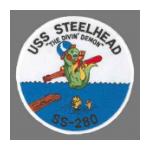 USS Steelhead SS-280 Patch
