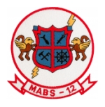 Marine Air Base  Squadron MABS-12 Patch