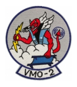 Marine Observation Squadron VMO-2 Patch (Devil)