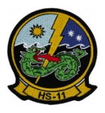Navy Helicopter Anti-Submarine Squadron Patch HS-11