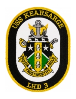 USS Kearsarge LHD-3 Ship Patch