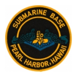 Naval Submarine Base Pearl Harbor Hawaii Patch