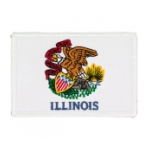 Illinois State Flag Patch