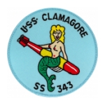 USS Clamagore SS-343 Patch