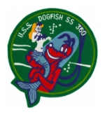 USS Dog Fish SS-350 Patch