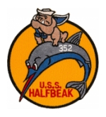 USS Halfbeak SS-352 Patch