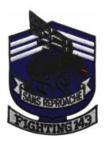 Navy Fighter Squadron VF-143 Sans Reproache Patch