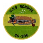 USS Ronquil SS-396 Patch