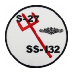 USS S-27 SS-132 Submarine Patch