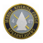 Navy Mobile River Patches