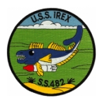 USS Irex SS-482 Submarine Patch