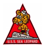 USS Sea Leopard SS-483 Submarine Patch