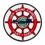 USS Stone County LST-1141 Ship Patch