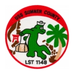 USS Sumner County LST-1148 Ship Patch
