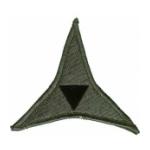 3rd Army Corps Patch Foliage Green (Velcro Backed)
