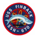 USS Finback SSN-670 Patch
