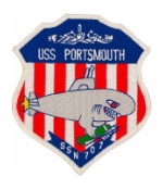 USS Portsmouth SSN-707 Patch