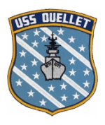 USS Ouellet FF-1077 Ship Patch