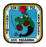 USS Pasadena SSN-752 Patch