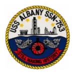 USS Albany SSN-753 Patch