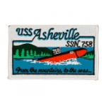USS Asheville SSN-758 Patch