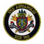 USS Annapolis SSN-760 Patch