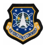 Air Force Space Command Patch With Hook Fastener
