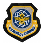 Air Mobility Command Patch With Hook Fastener