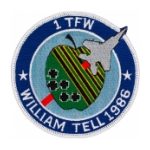 1st Tactical Fighter Wing Patch (William Tell 1986)
