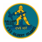 USS Gilbert Islands CVE-107 Patch (Gallant Gussi)