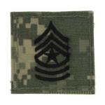 Army Sergeant Major with Velcro Backing (Digital All Terrain)