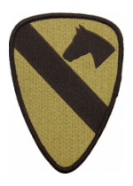 1st Cavalry Division Scorpion / OCP Patch With Hook Fastener