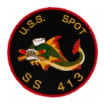 USS Spot SS-413 Submarine Patch