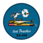USS Sea Poacher SS-406A Submarine Patch