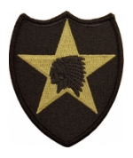 2nd Infantry Division Scorpion / OCP Patch With Hook Fastener
