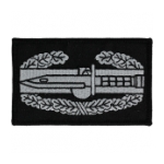 Combat Action Badge Patch Class A (Black and Grey)